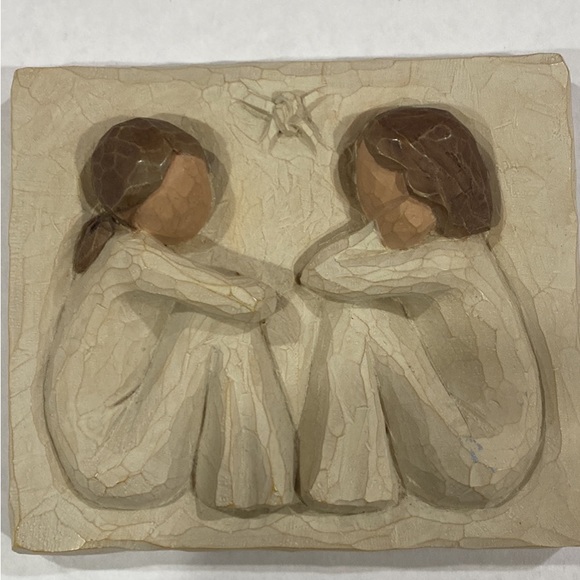 Willow Tree Forever True Forever Friends Friendship Plaque Wall Hanging EUC - Picture 3 of 4